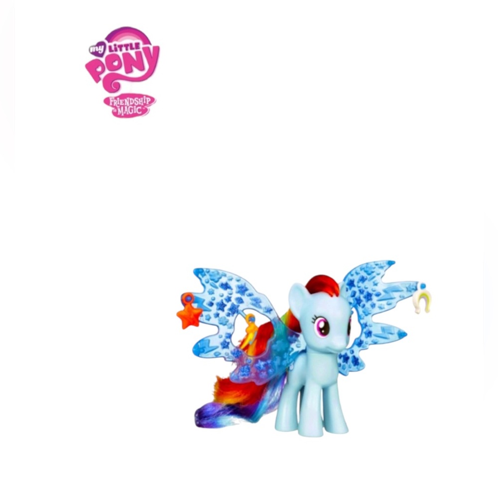 My Little Pony Cutie Mark Magic Rainbow Dash Friendship Charm Wings